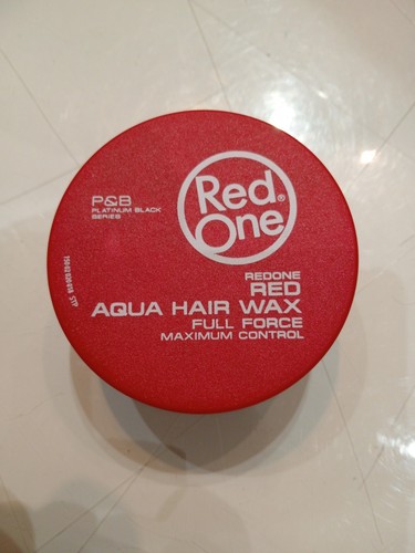 Red one aqua hair wax - red,