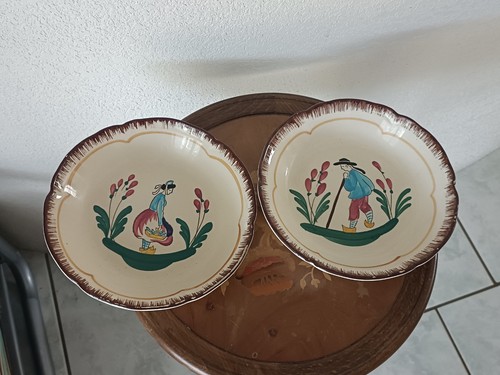 Concarneau lot assiettes - de,