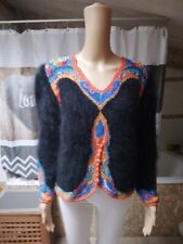 Splendide pull  angora  poilu