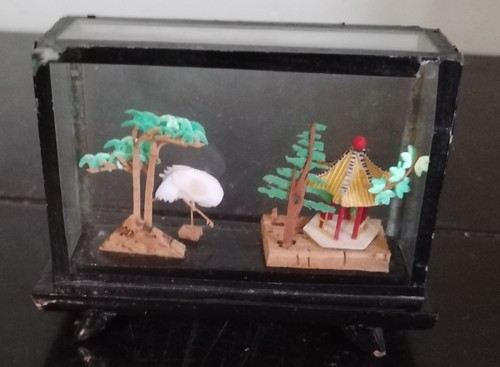 Miniature sous verre - miniature, diorama