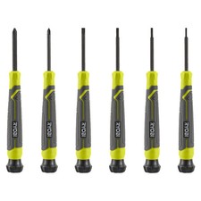 RYOBI - Lot de 6 tournevis de
