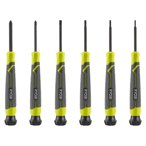 Ryobi lot 6 tournevis - ryobi,
