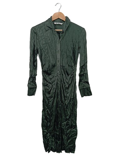chemise zara kaki