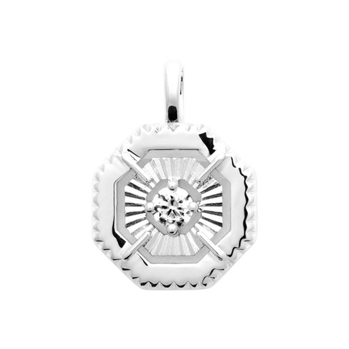 Pendentif medaille forme motif