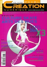 Magazine PIXEL Création Numérique– N°113 – Avril 2006 – Corel Draw X3