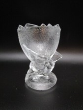 Coquetier ancien en verre