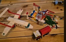 lego system vintage Lot De 3 Sets Incomplet 