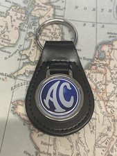 AC COBRA Porte-Clés En Cuir