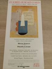 Affiche Concert ARLES 1989 -