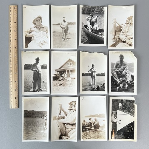 Vintage 1940s fishing - 12,