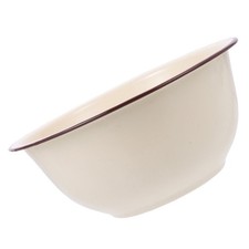  Bol à mélanger en émail, bol à soupe, bol à mélanger à salade, bol à saindoux