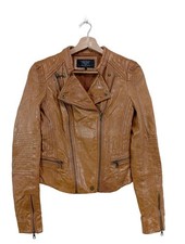 ZARA Veste en cuir Dames Veste
