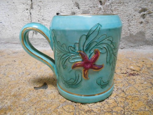 Chope vintage faience - chope, en