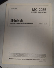 Original McIntosh MC 2255