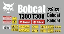 Bobcat T300 Stickers Adhésifs Complet Kit