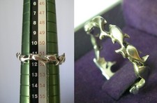 BAGUE chaine de poissons