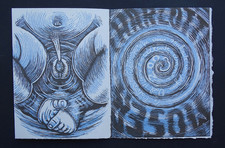 Agathe MAY lithographie originale Exposition Galerie MOSER 2003 Art Contemporain