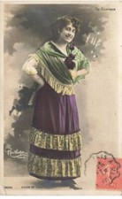 SPECTACLE AF#DC558 OPERA COMIQUE FEMME EN ROBE DE SCENE