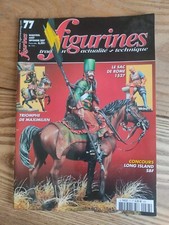 Figurines nº77, diorama, 54 mm, modélisme, sculpture, peinture, soldats