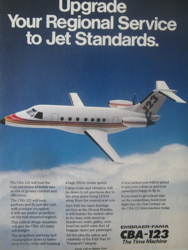 1989 pub avion - avion, embraer