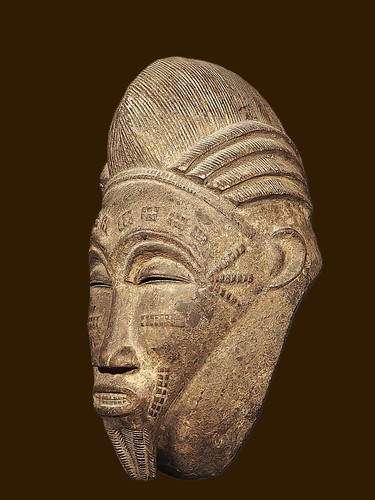 Art africain masque - masque, "mblo"