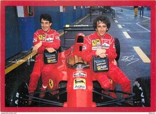 Automobiles - Formule 1 - Ferrari d'Alain Prost et Jean Alesi - CPM - Voir Scans