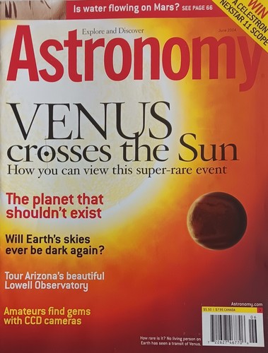 Astronomy june 2004 venus - astronomy,