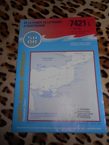 Carte marine officielle 7421