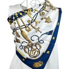 Foulard vintage HERMES Carre