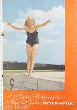 Catalogue photo"Optische und feinmechanische werke Hugo Meyer & co. Gorlitz"