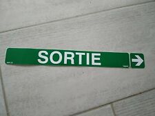 LEGRAND Etiquette de Bloc secours SORTIE FLECHEE Évacuation d'urgence BAES NEUF