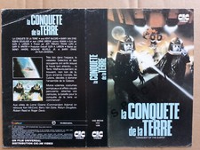 JAQUETTE VHS - LA CONQUETE DE LA TERRE - VHS SLEEVE - CONQUEST OF THE EARTH