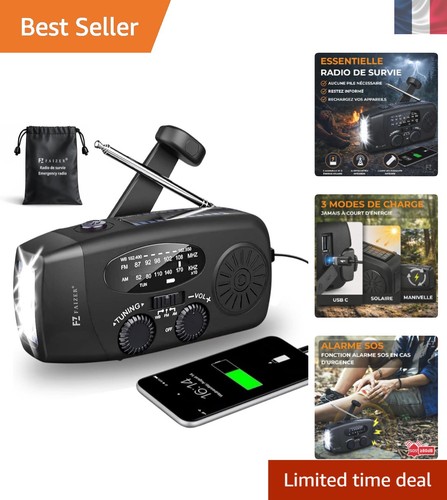 Radio portative manivelle - portative,
