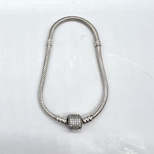 Bracelet Pandora  Argent Maille Serpent Scintillant Argent 925 Millième (22 CT)