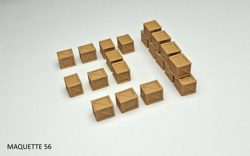 Lot caisses chargement - lot,