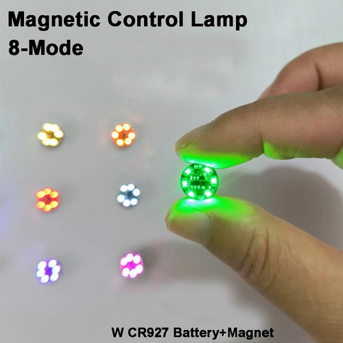 2pcs magnetic control mode - 2pcs, 8-mode
