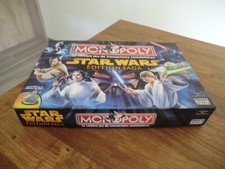 MONOPOLY star wars édition Saga avec 8 figurines de collection en métal rares BE