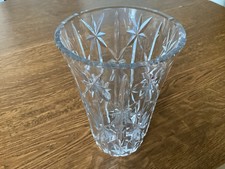 Vase En Cristal Taillé Signé Saint Louis France TBE 