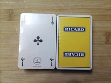 2 JEUX DE CARTES RICARD SOUS