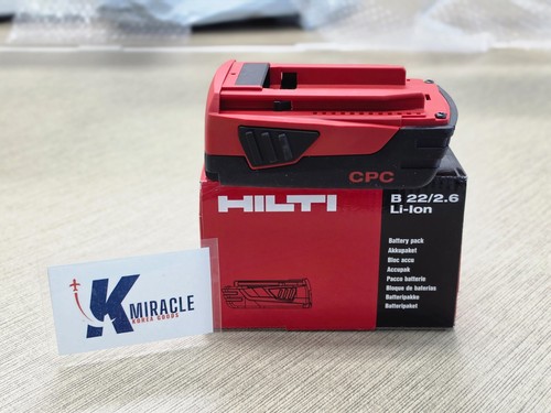Batterie ion hilti b22 - b22, 2,6