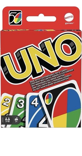 Uno jeu carte 108 - de, cartes