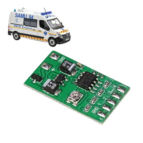 5601n module animation - module, led