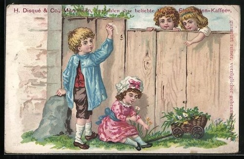 Carte postale publicitaire
