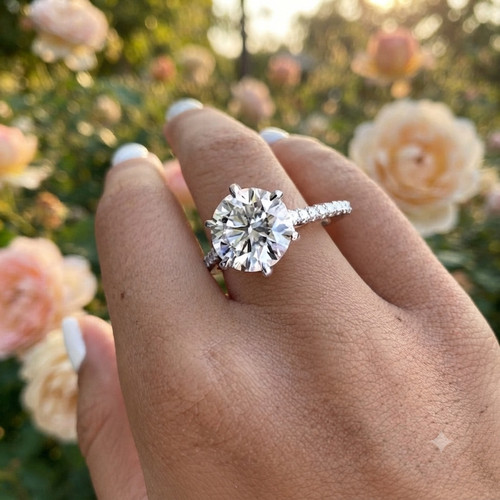 Rare bague solitaire - bague,