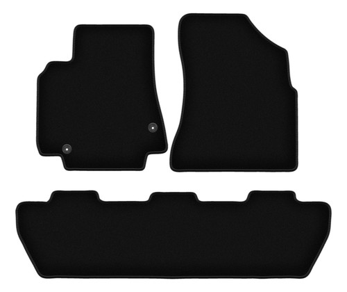 Tapis sol velours noir - de, en