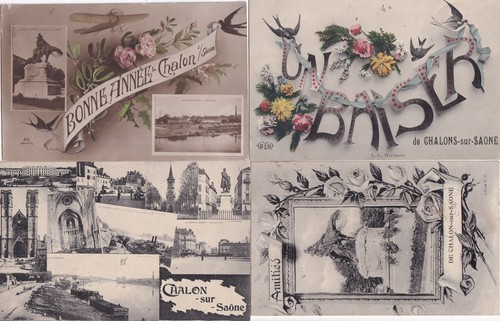 Lot cartes postales - de,