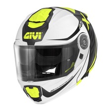 Casque Modulaire GIVI X27 Dimension Noir Mat Blanc Jaune