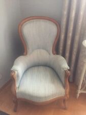 fauteuil ancien en Tissu epoque Louis Philippe Bergère