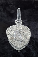 sucrier ancien En Cristal Pur