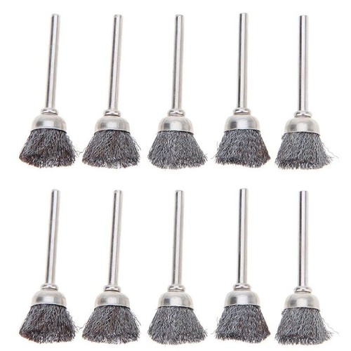 Pcs brosses filaires laiton - 10,